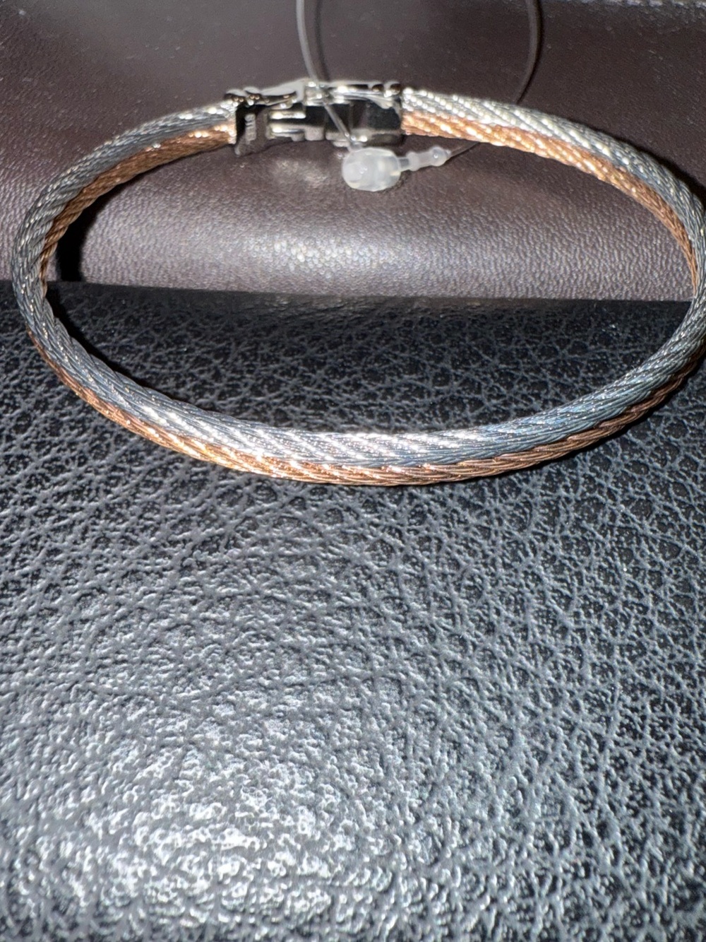 ALOR Two-Tone Rope Bracelet - Picture 2 of 6
